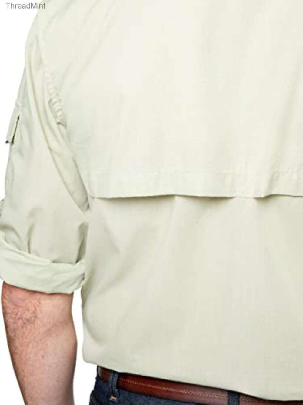 Men's Long Sleeve Field Shirt UPF 30+ Insect Repellent Outdoor - Picture 5 of 6
